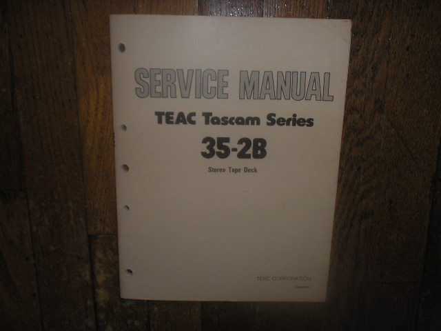 35-2B  Reel to Reel  Service Manual